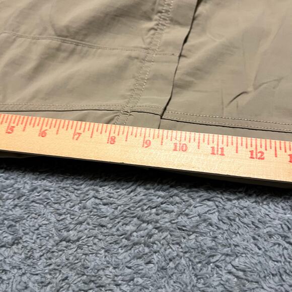North Face Convertible Pants Mens Medium Zip Off Hiking Outdoor Nylon Belted - Picture 11 of 12